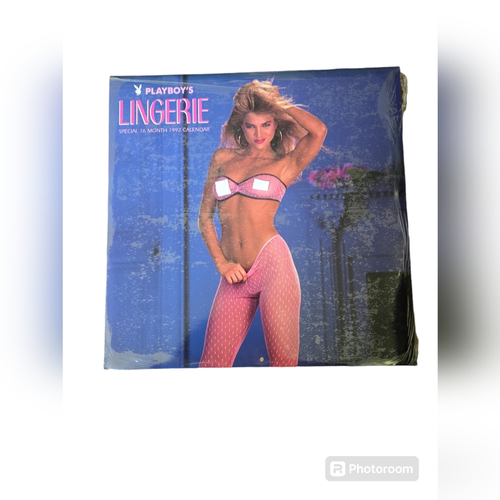 PLAYBOY'S LINGERIE SPECIAL 16 MONTH 1992 CALANDER